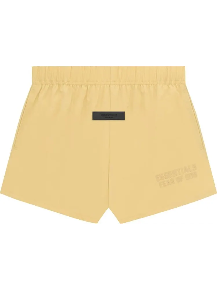 Шорты Fear of God Essentials Nylon Short Light Tuscan — изображение 1 из 2, желтый