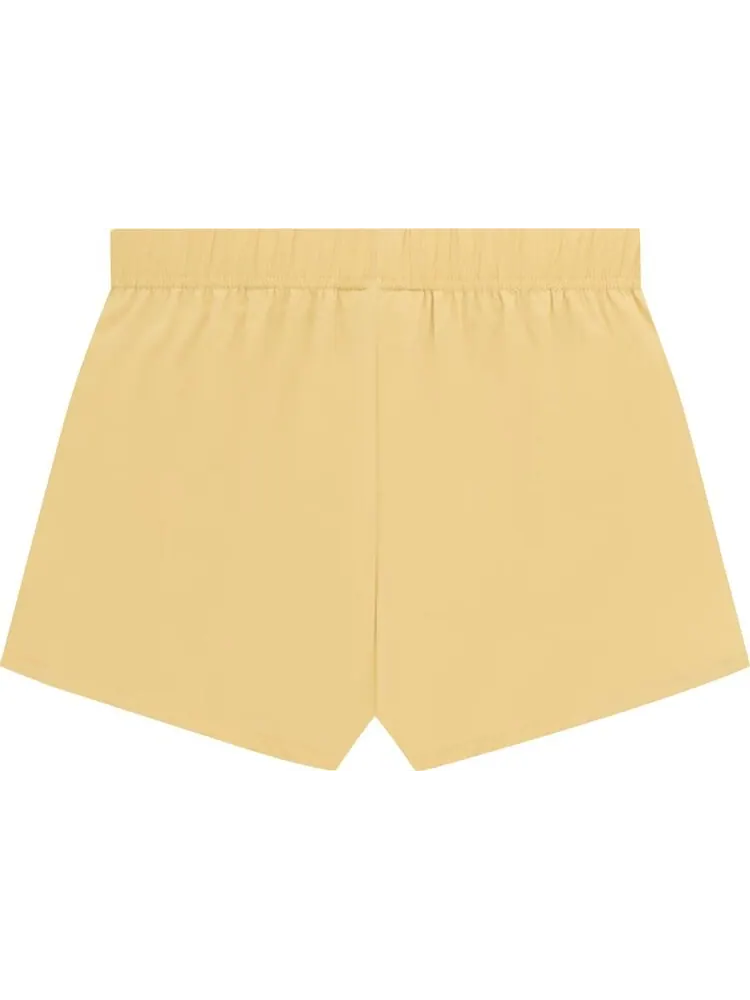 Шорты Fear of God Essentials Nylon Short Light Tuscan — изображение 2 из 2, желтый