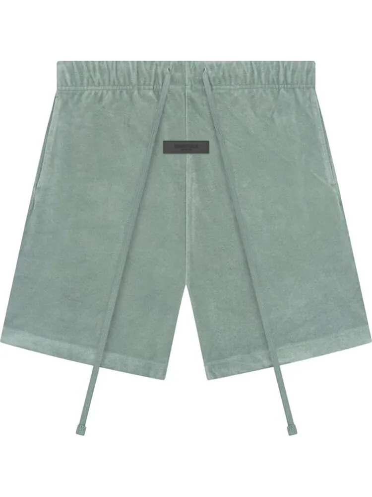 Шорты Fear of God Essentials Terry Short Sycamore — изображение 1 из 2, зеленый