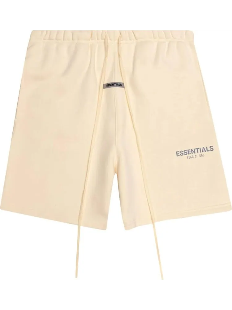 Спортивные шорты Fear of God Essentials Sweatshort 'Buttercream' — изображение 1 из 1, бежевый