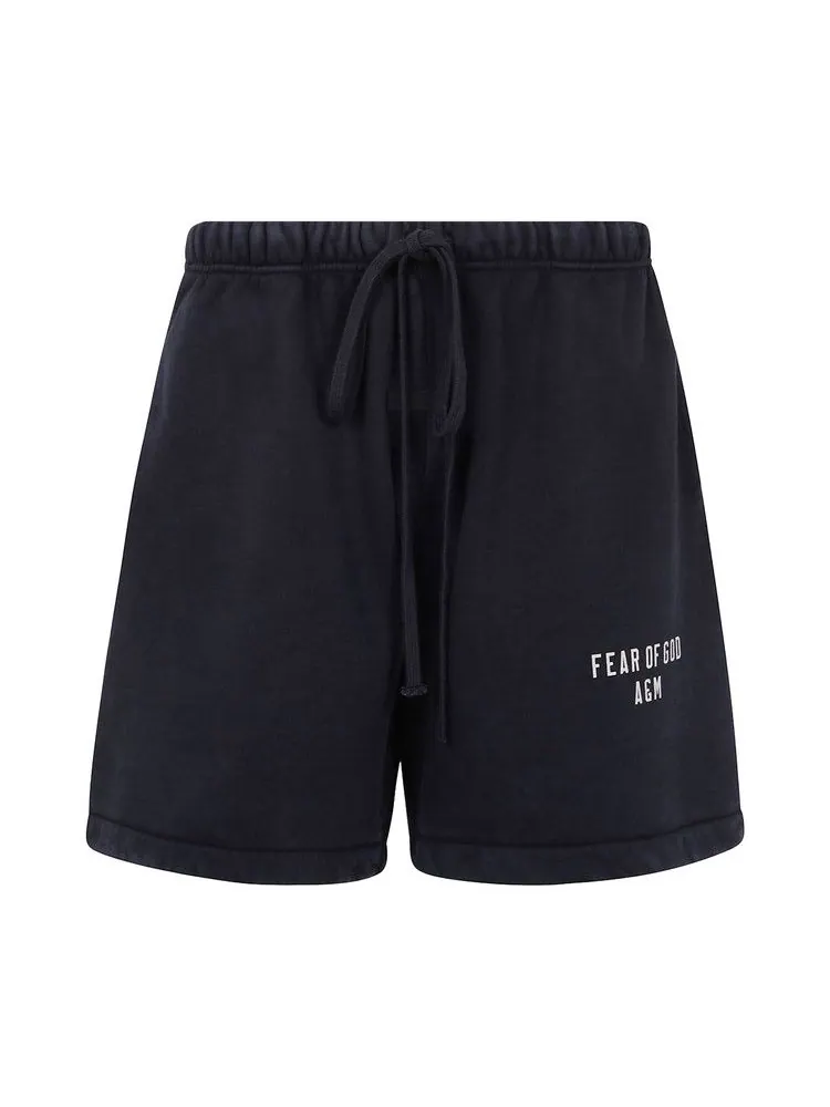 Шорты Fear of God Essentials Heavy Fleece Soccer Short — изображение 1 из 2, черный