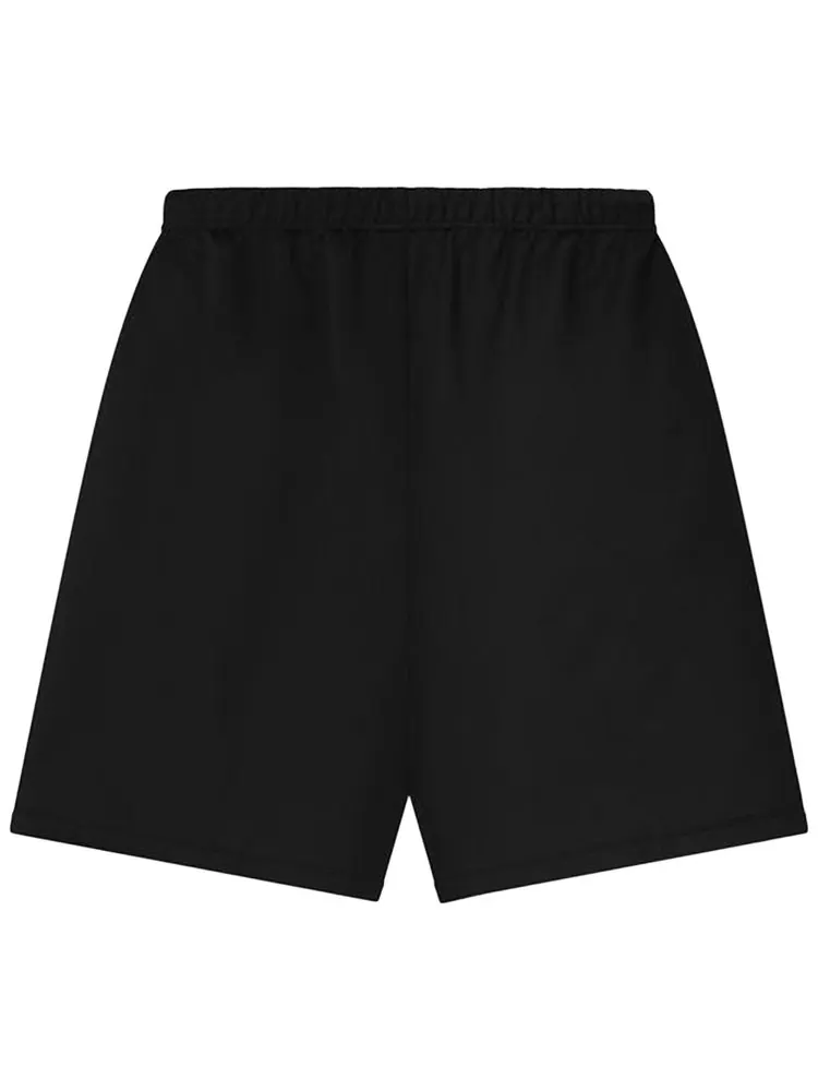Спортивные шорты Fear of God Essentials из атласного флиса свободного кроя — изображение 2 из 3, черный