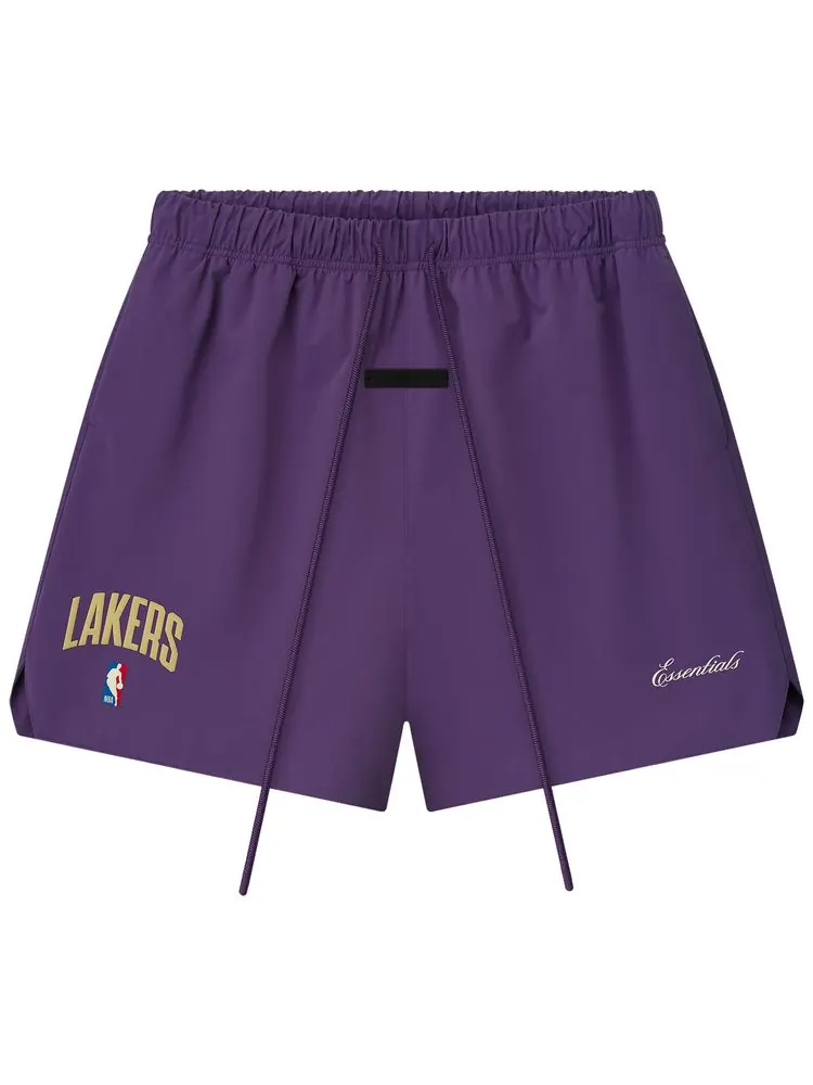 Шорты Fear of God Essentials Lakers Classic Short — изображение 1 из 2, фиолетовый