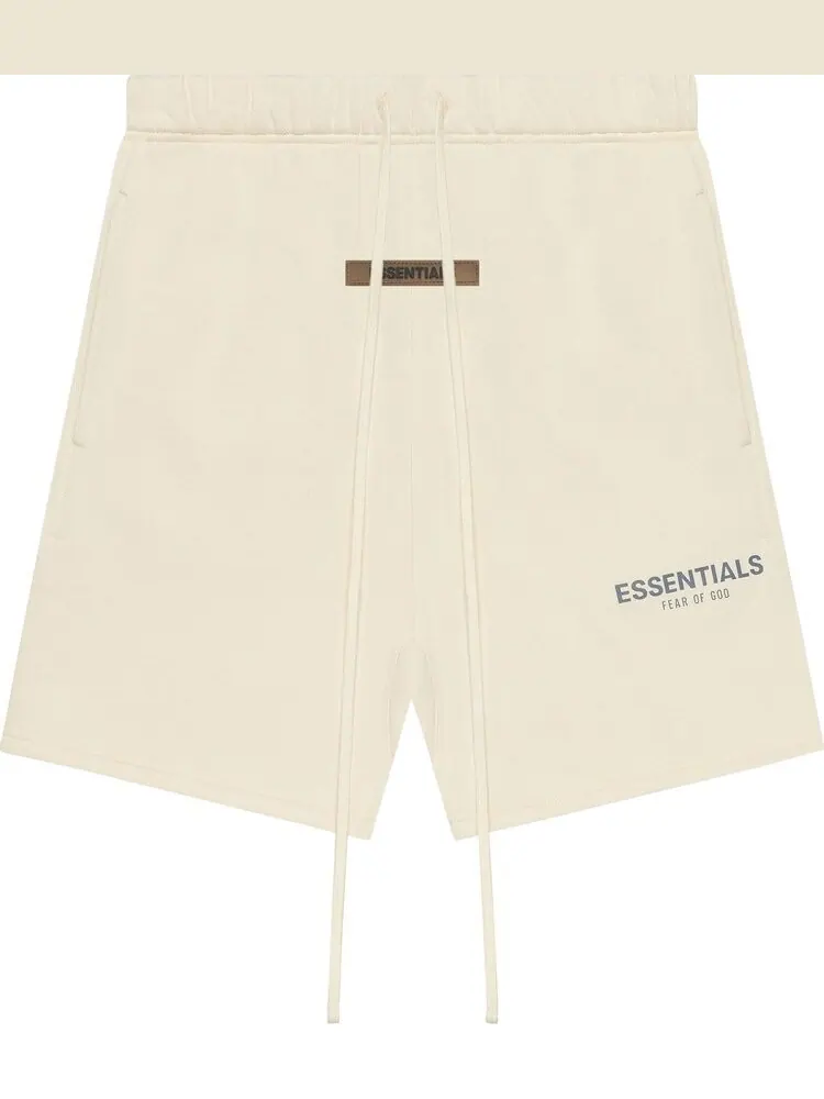 Спортивные шорты Fear of God Essentials Sweatshort 'Buttercream' — изображение 1 из 2, бежевый