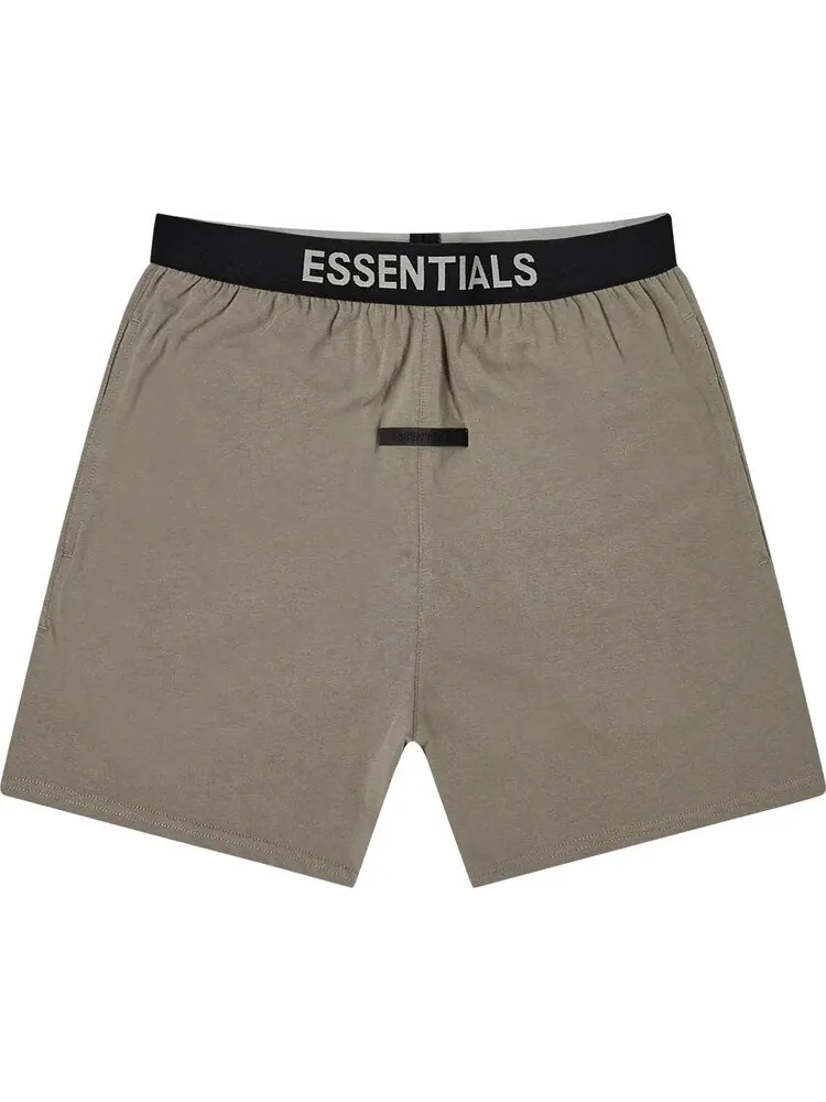 Шорты Fear of God Essentials SP21 Lounge Short 'Charcoal' — изображение 1 из 1, черный