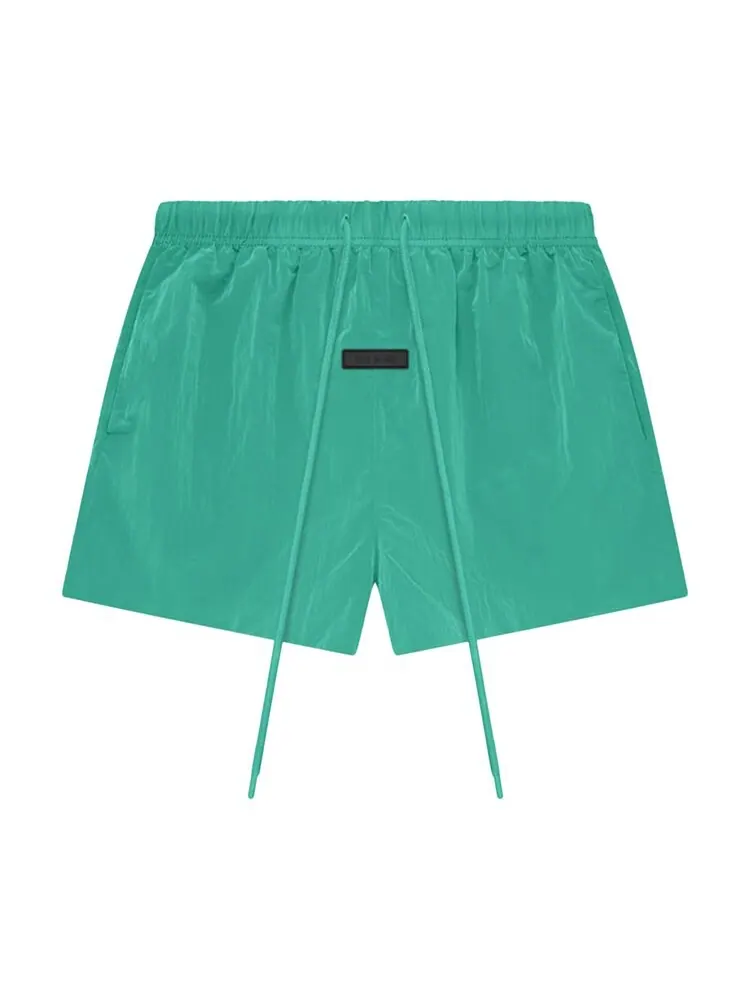Шорты Fear Of God Essentials Fear of God Essentials Crinkle Nylon Running Short — изображение 1 из 2, зеленый