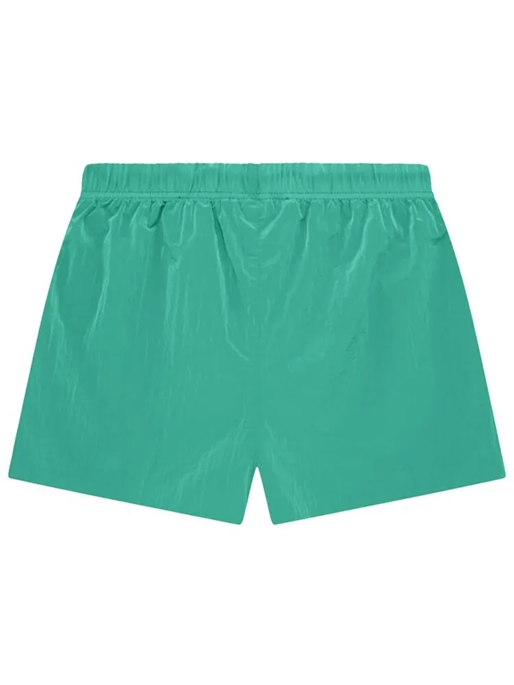 Шорты Fear Of God Essentials Fear of God Essentials Crinkle Nylon Running Short — изображение 2 из 2, зеленый