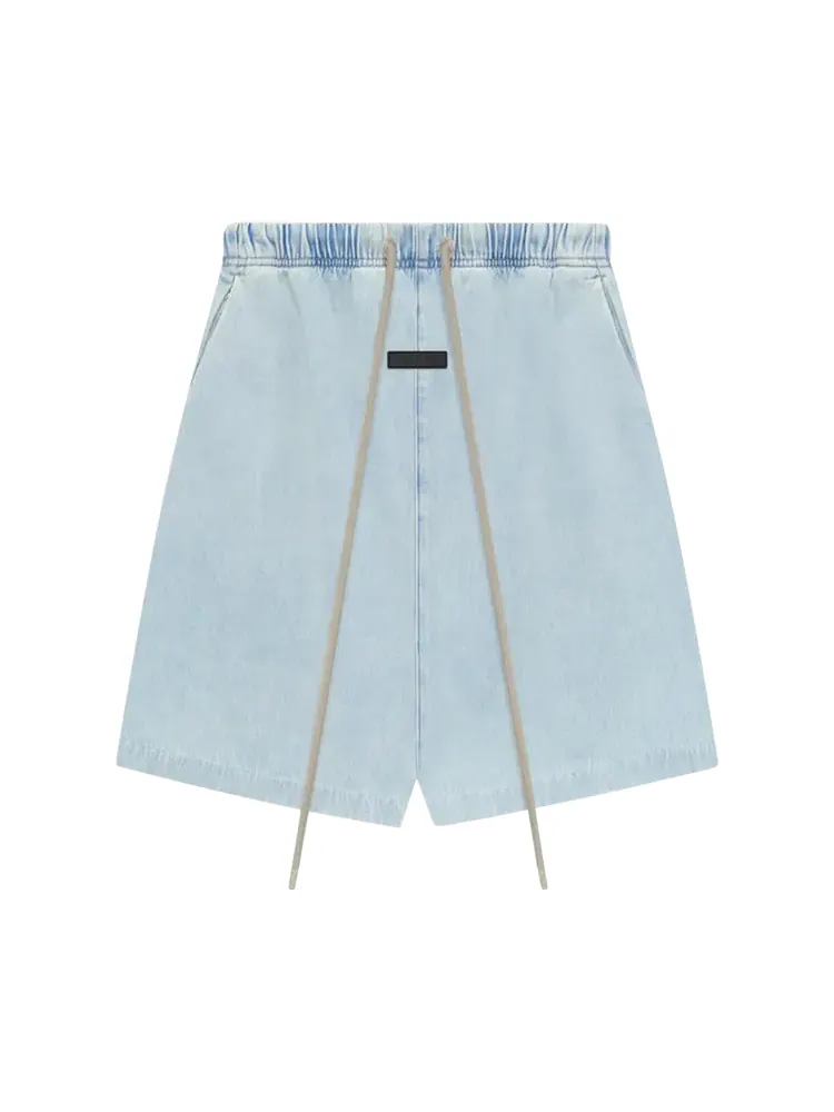 Шорты Fear Of God Essentials Fear of God Essentials Relaxed 'Light Washed Denim' — изображение 1 из 2, синий