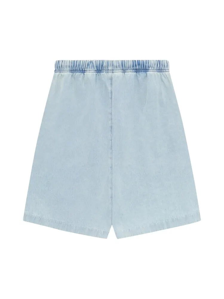 Шорты Fear Of God Essentials Fear of God Essentials Relaxed 'Light Washed Denim' — изображение 2 из 2, синий