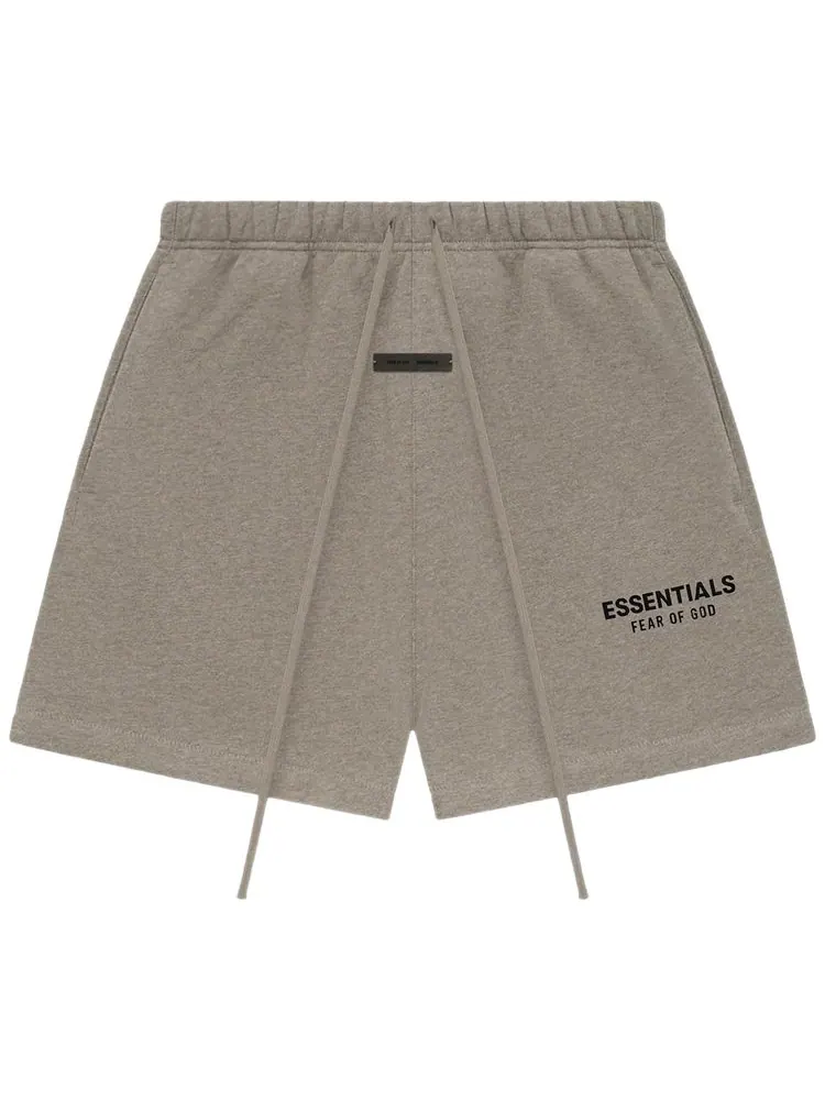 Футбольные флисовые шорты Fear of God Essentials — изображение 1 из 1, серый