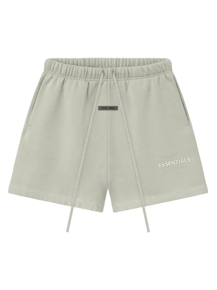 Спортивные шорты Fear of God Essentials Classic Fleece Sweatshort — изображение 1 из 2, камень абби