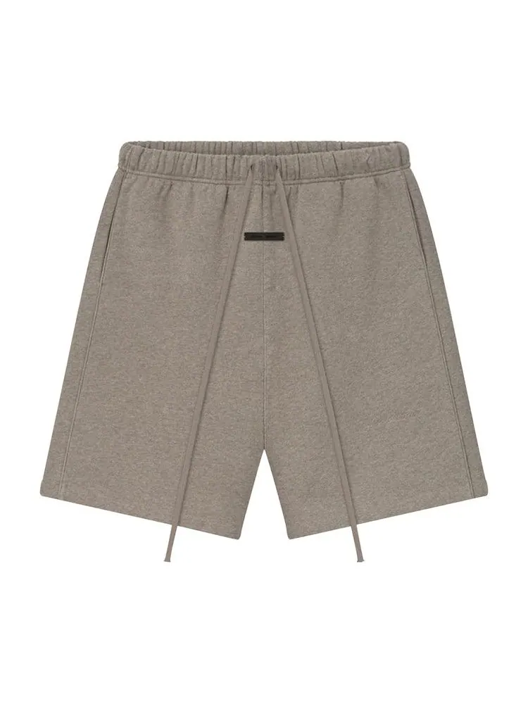 Спортивные шорты Fear of God Essentials Relaxed Fleece Sweatshort With Piping, Homestead Heather — изображение 1 из 2