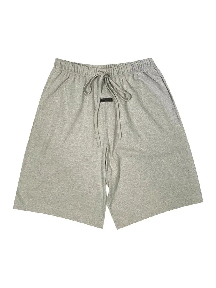 Шорты Fear of God Essentials Basketball Jersey Short, Heather Stone — изображение 1 из 2, бежевый