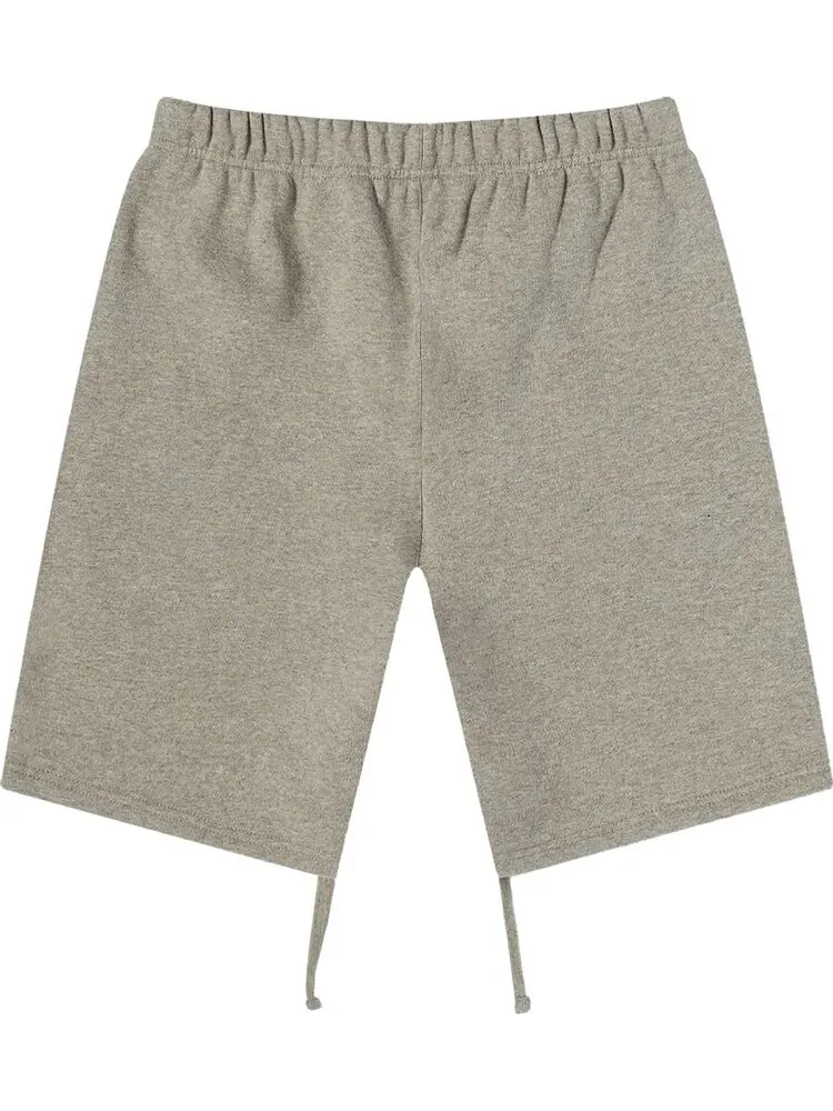 Спортивные шорты Fear of God Essentials Summer Core Sweat Short 'Dark Heather Oatmeal' — изображение 2 из 2, серый