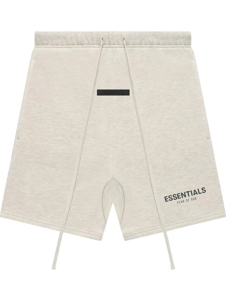 Спортивные шорты Fear of God Essentials Sweatshort 'Light Heather Oatmeal' — изображение 1 из 1, бежевый