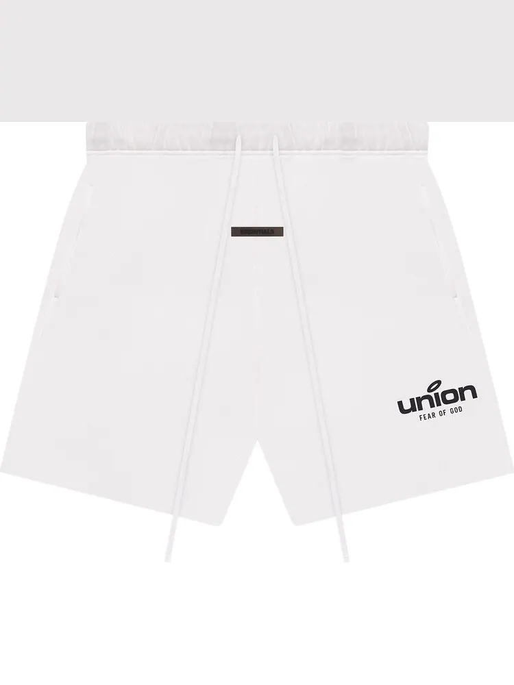 Спортивные шорты Fear of God Essentials x Union Vintage Sweat Short 'White' — изображение 1 из 1, белый