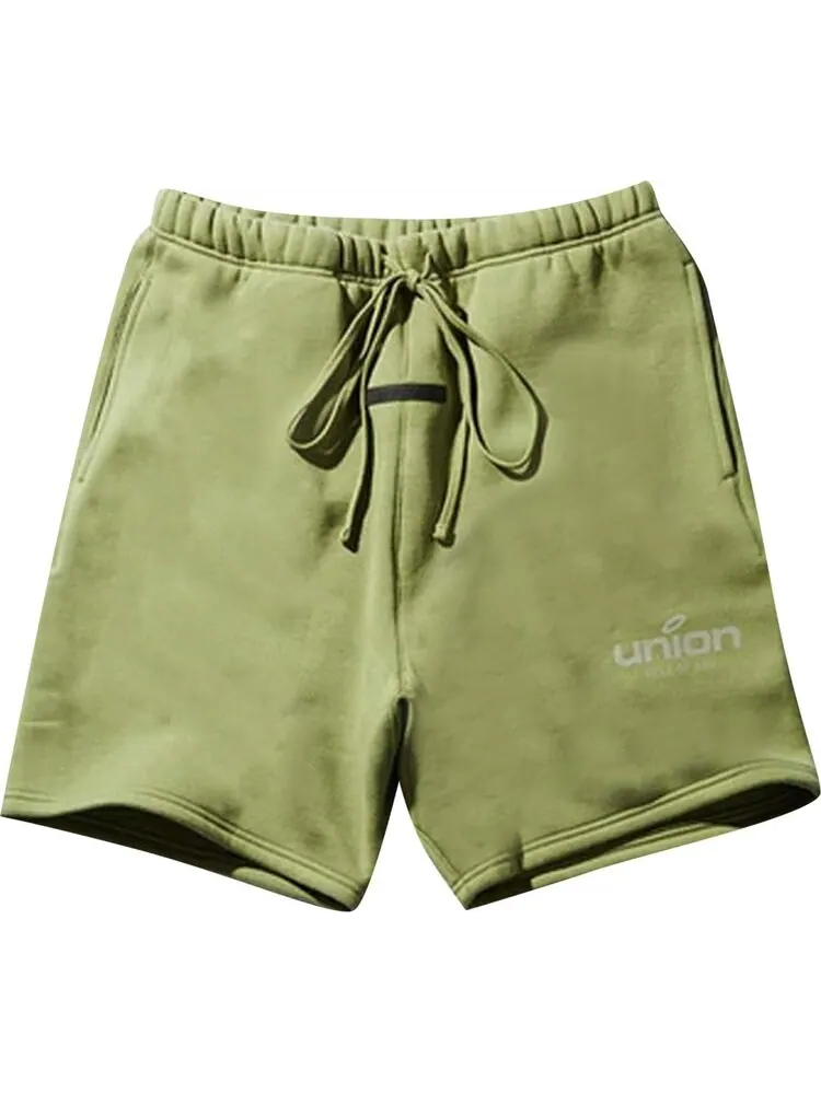 Шорты Fear of God Essentials x Union Vintage Short 'Vintage Army' — изображение 1 из 1, зеленый