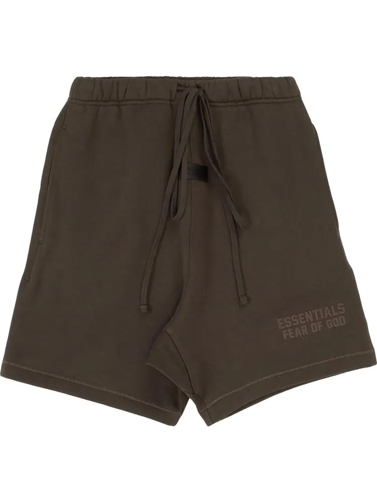 Шорты Fear of God Essentials Shorts 'Off Black' — изображение 1 из 1, черный