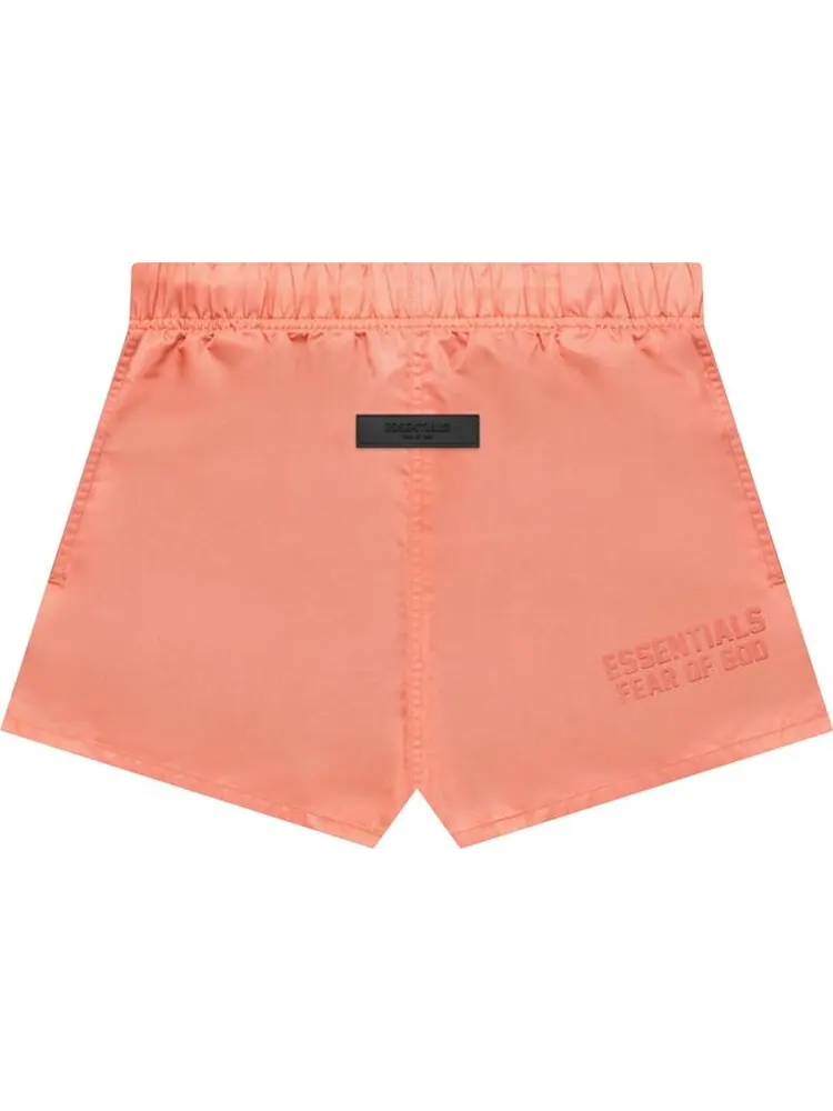 Шорты Fear of God Essentials Running Shorts 'Coral' — изображение 1 из 2, оранжевый