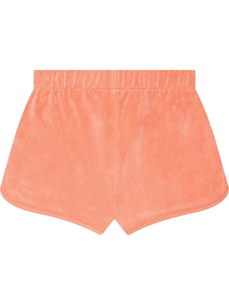 Шорты Fear of God Essentials Velour Short 'Coral' — изображение 2 из 2, оранжевый