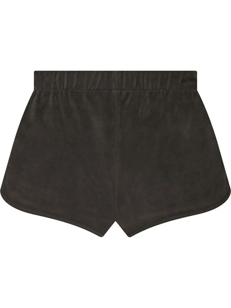 Шорты Fear of God Essentials Velour Short 'Off Black' — изображение 2 из 2, черный