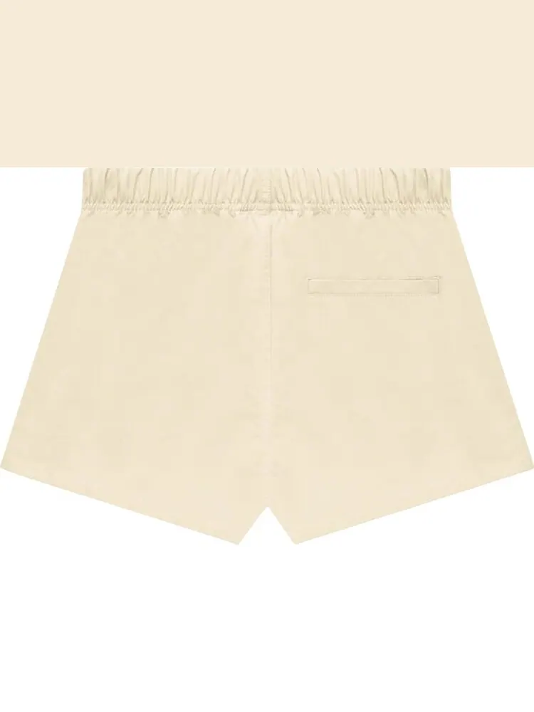 Шорты Fear of God Essentials Dock Short 'Eggshell' — изображение 2 из 2, белый