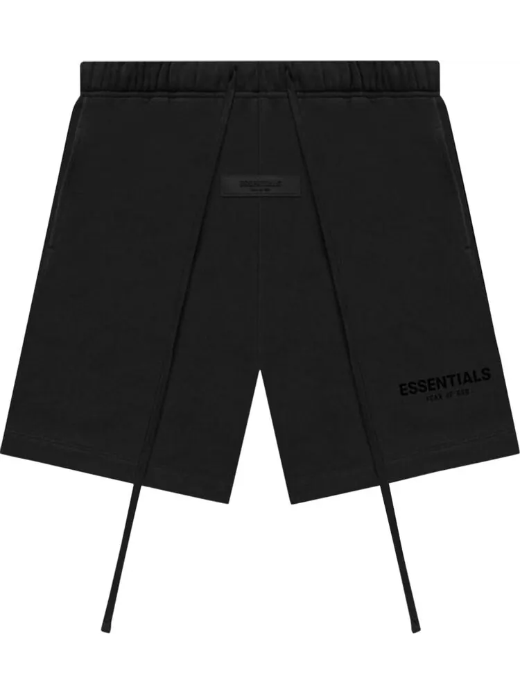 Спортивные шорты Fear of God Essentials Sweatshort 'Stretch Limo' — изображение 1 из 2, черный