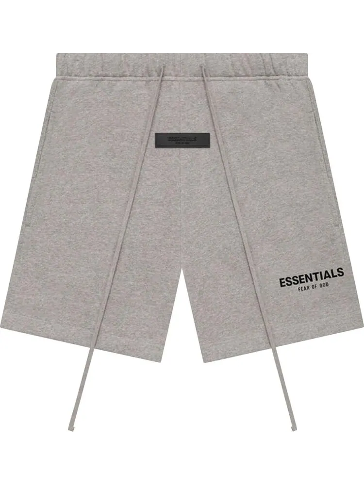 Спортивные шорты Fear of God Essentials Sweatshort 'Dark Oatmeal' — изображение 1 из 2, серый
