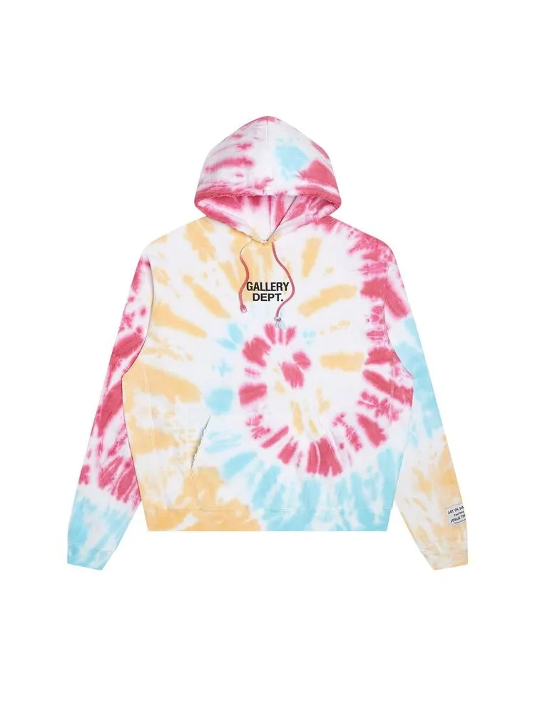 Худи Gallery Dept. Marina Tie Dye Hoodie Multicolor — мульти