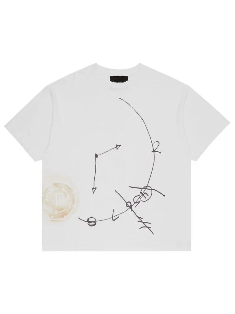 Футболка Travis Scott x Audemars Piguet Time Zones Tee White — изображение 1 из 3, белый