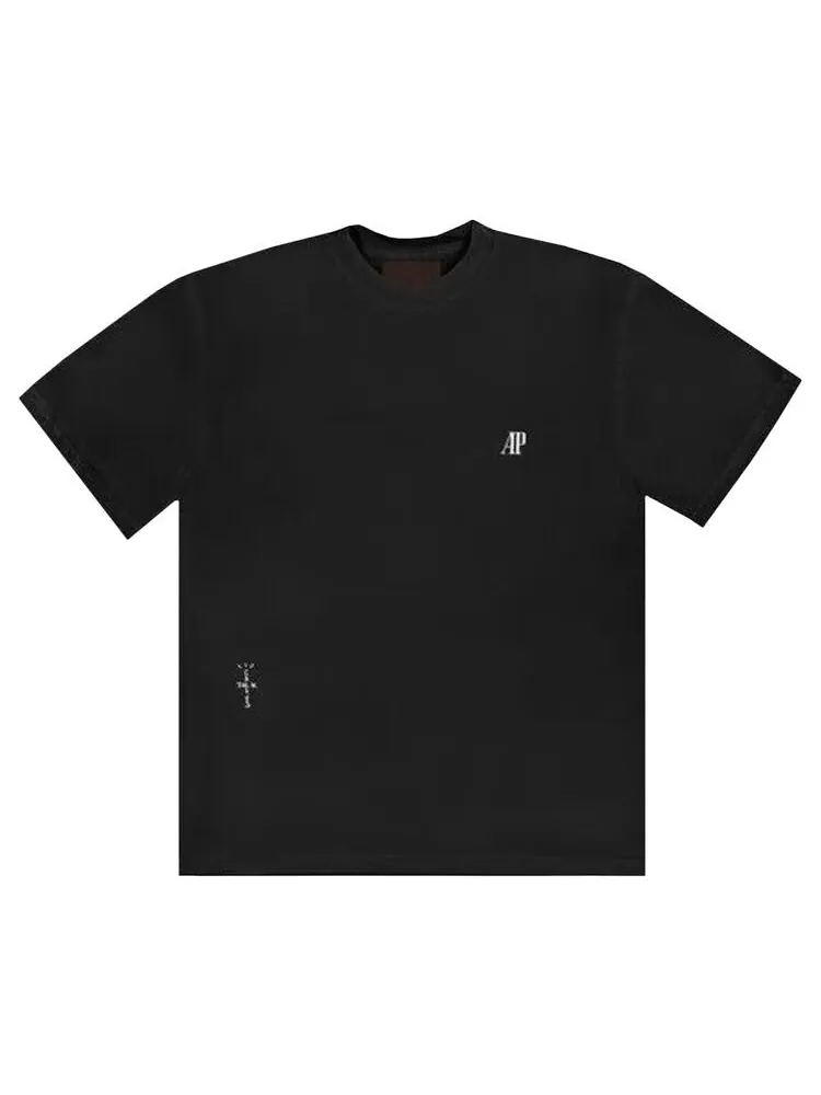 Футболка Travis Scott x Audemars Piguet Vintage Tee Black — черный