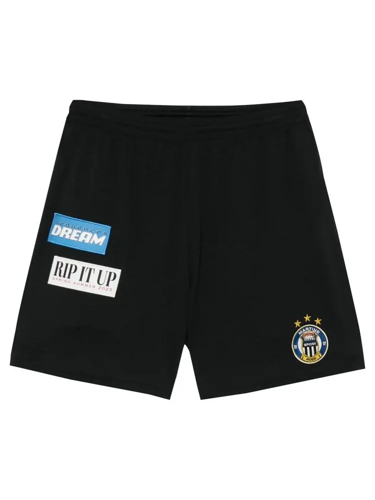 Шорты Martine Rose Football Shorts — черный