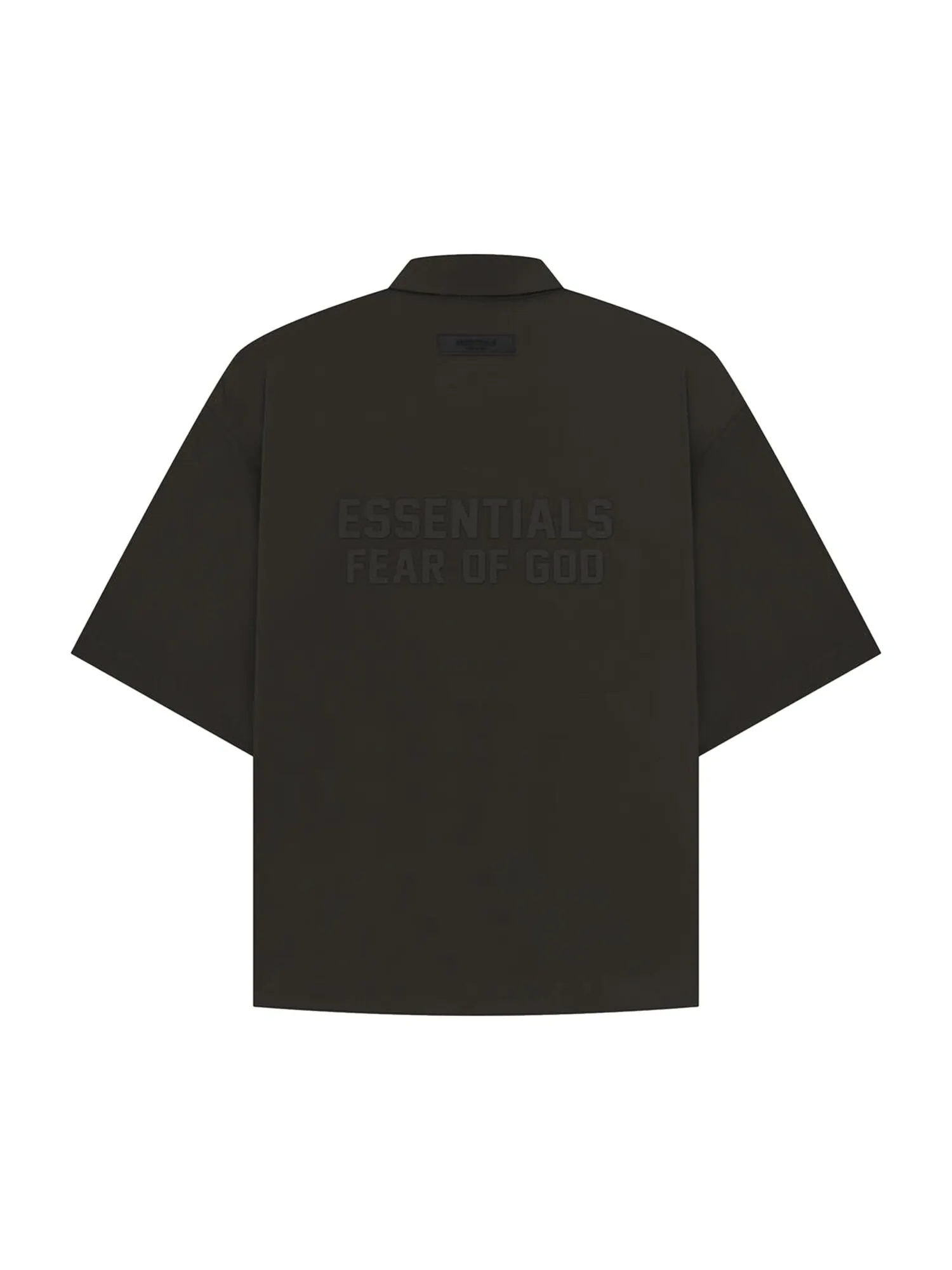 Нейлоновая рубашка с короткими рукавами Fear of God Essentials — изображение 2 из 2, черный