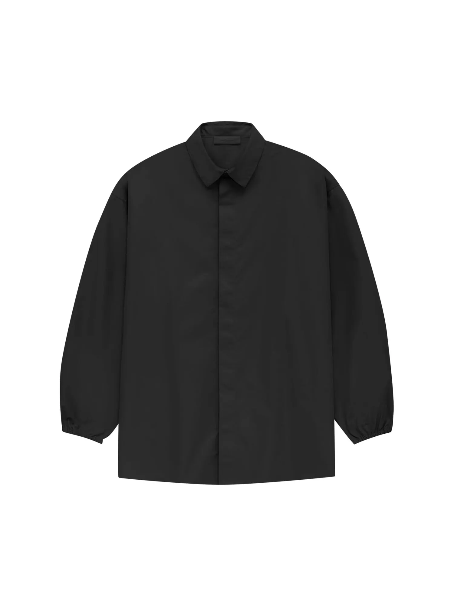 Рубашка на пуговицах Fear of God Essentials — изображение 1 из 2, черный