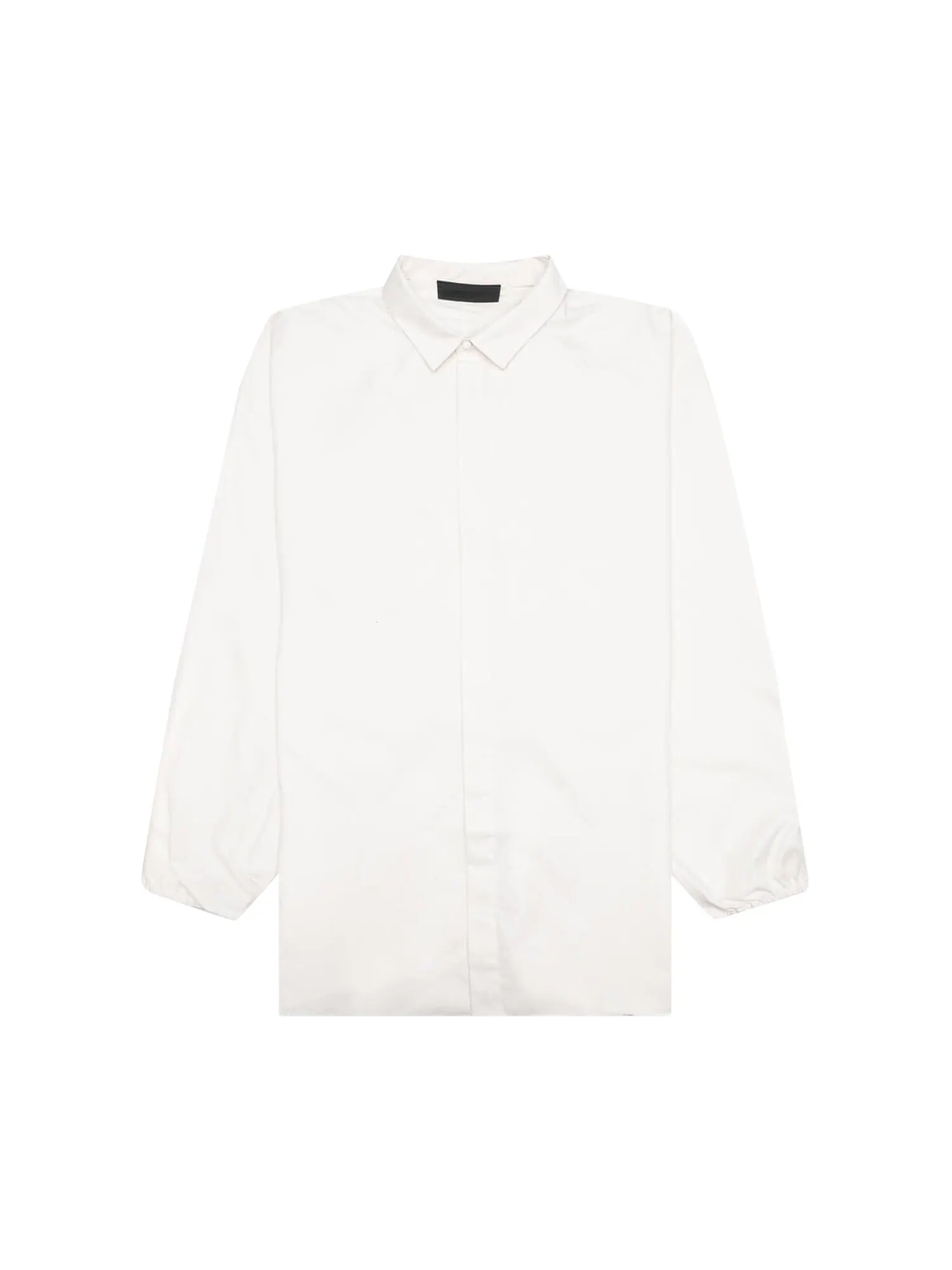 Рубашка на пуговицах Fear of God Essentials — изображение 1 из 2, серый
