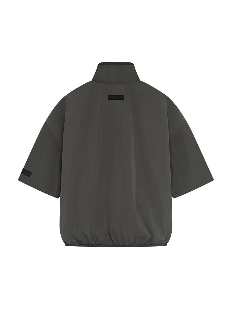 Рубашка Fear Of God Essentials Fear of God Essentials Half Zip Mockneck 'Ink' — изображение 2 из 2, черный