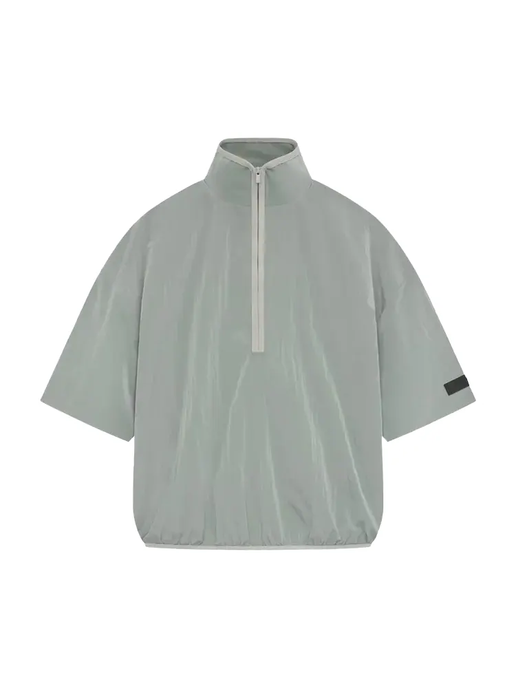 Рубашка Fear Of God Essentials Fear of God Essentials Half Zip Mockneck 'Seal' — изображение 1 из 2, серый