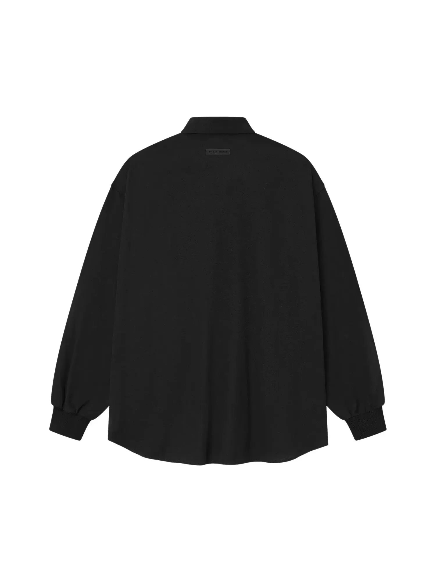 Рубашка Fear of God Essentials Oxford Shirt — изображение 2 из 2, черный