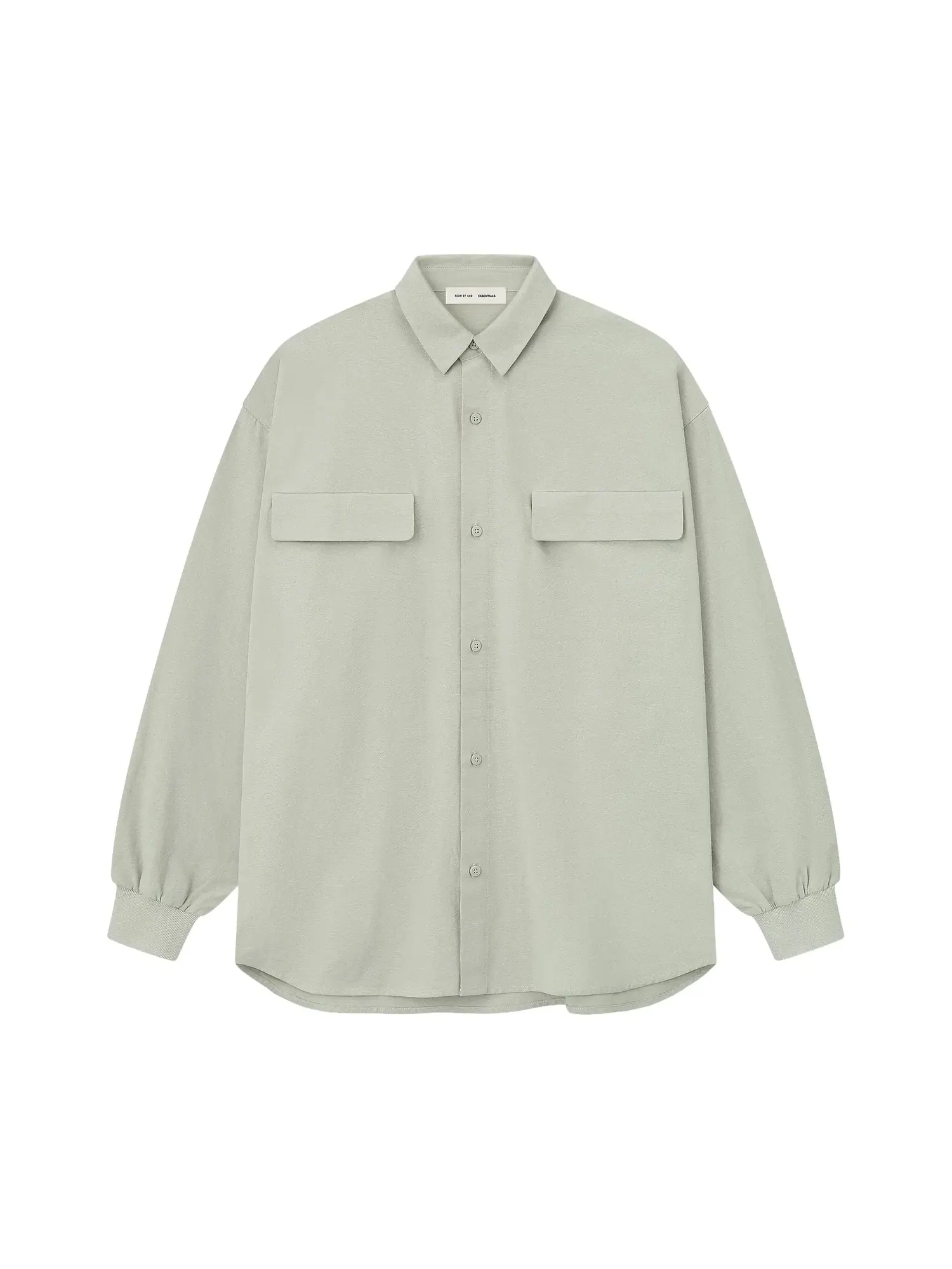 Рубашка Oxford Fear of God Essentials — изображение 1 из 2, камень абби