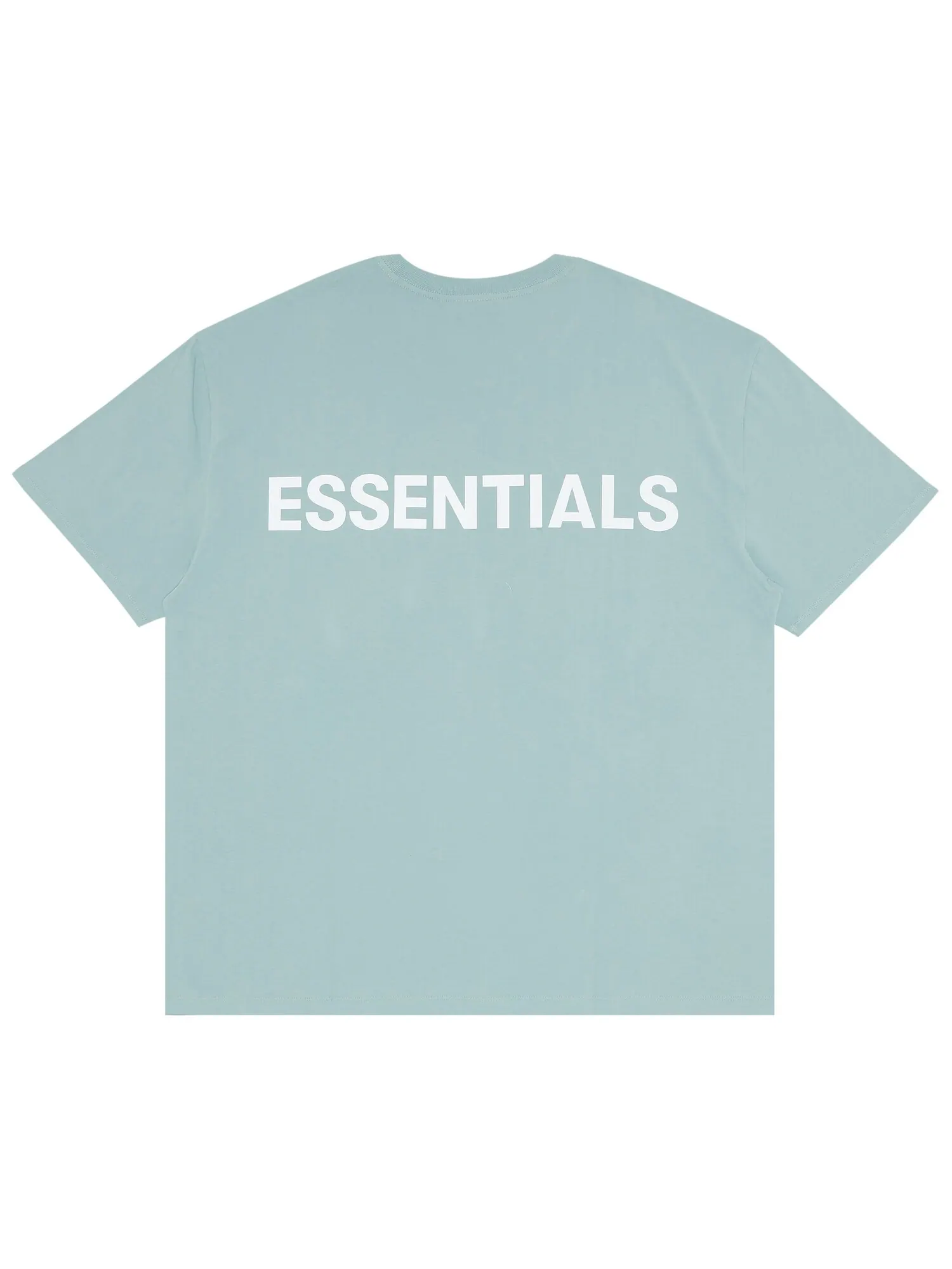 Футболка Fear of God Essentials свободного кроя с логотипом — изображение 2 из 3, синий