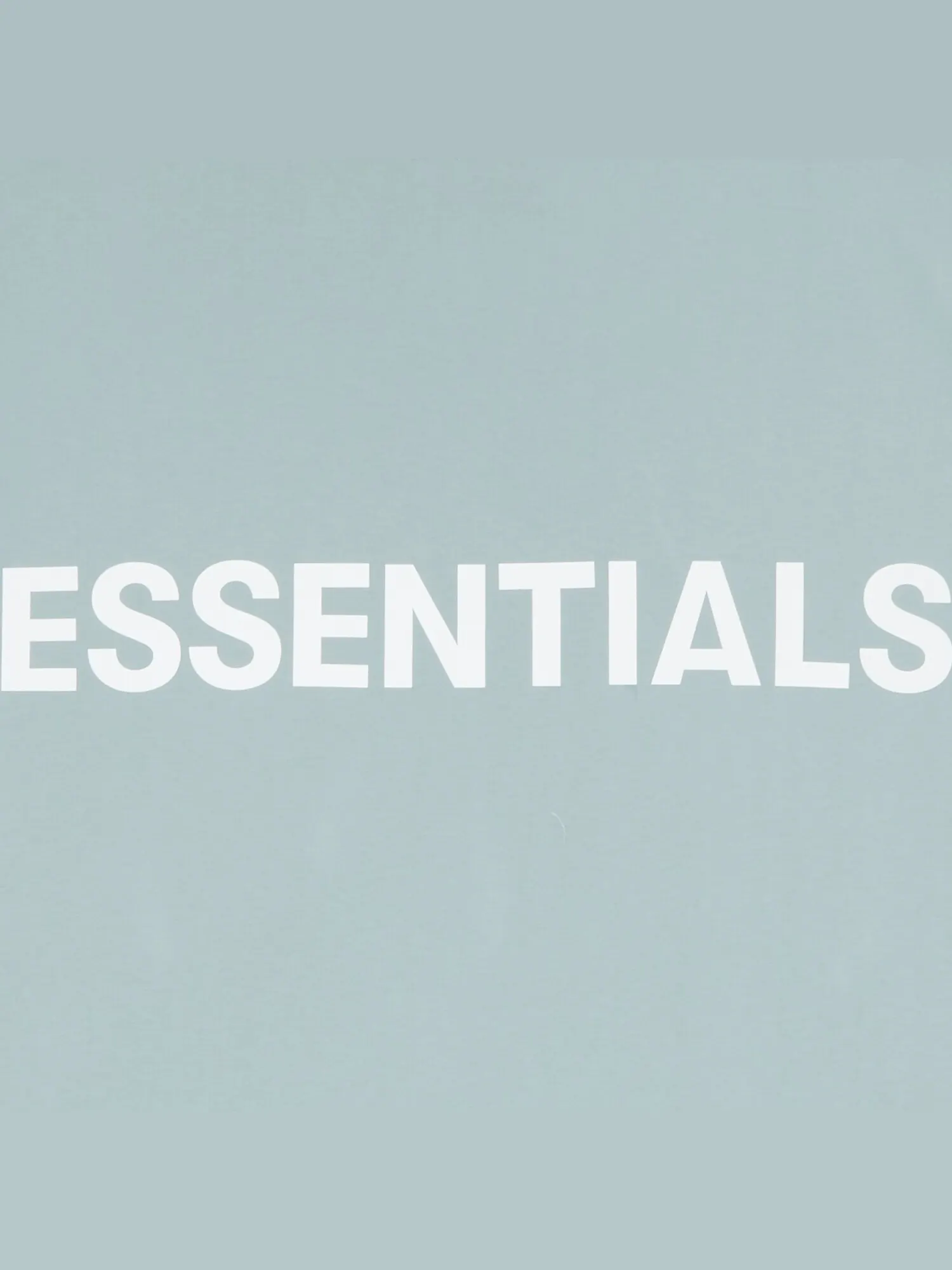 Футболка Fear of God Essentials свободного кроя с логотипом — изображение 3 из 3, синий