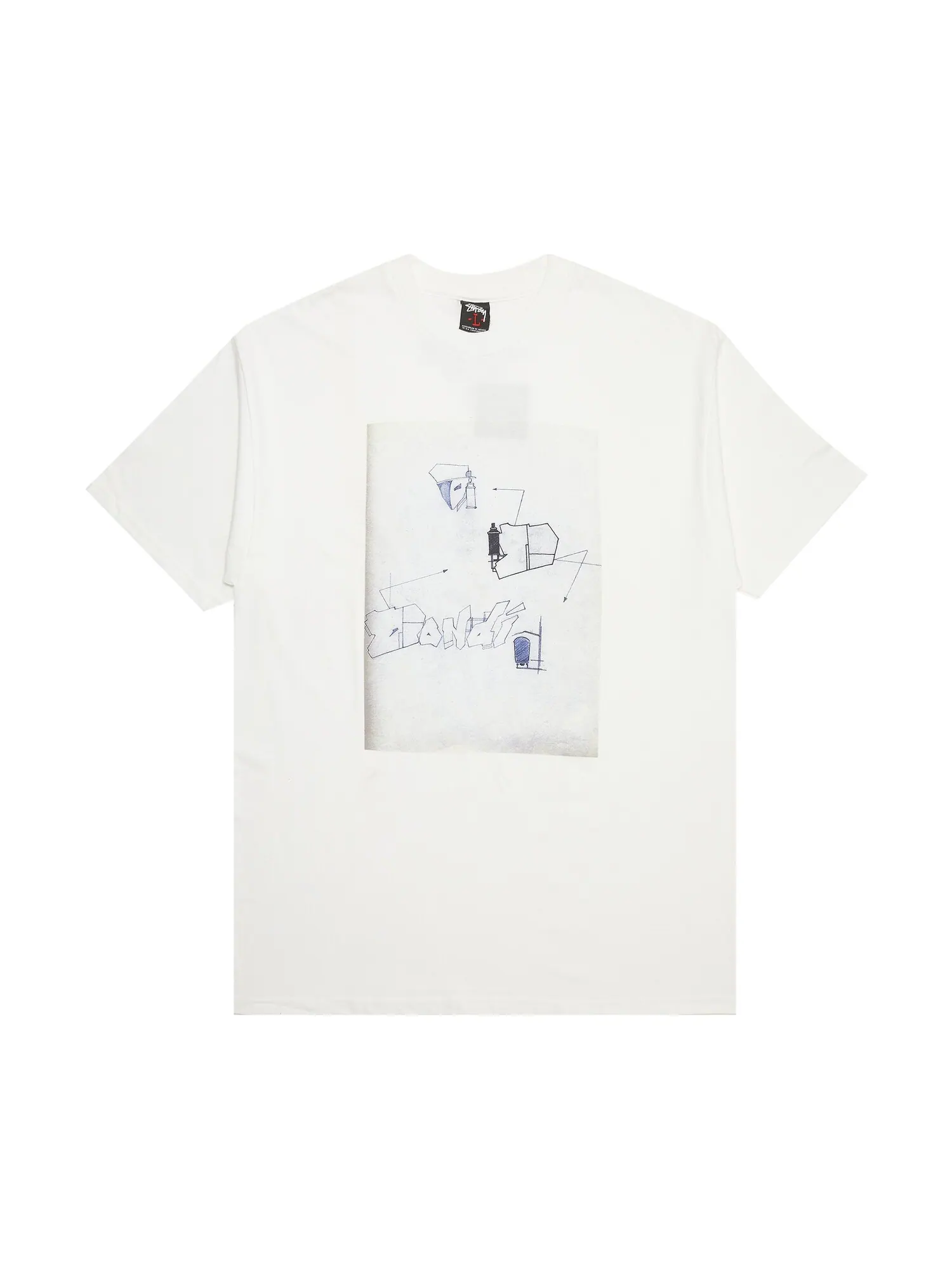 Футболка Stussy Gear Dondi с распылителем для лица