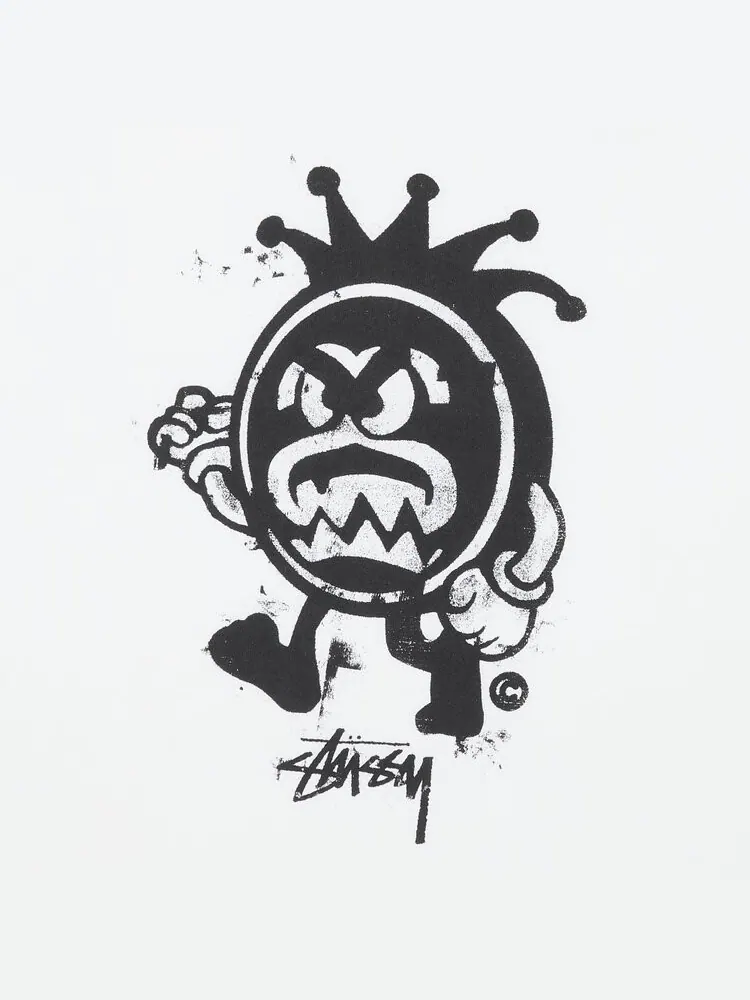 Футболка Stussy Link Man 'White' — изображение 3 из 3, белый