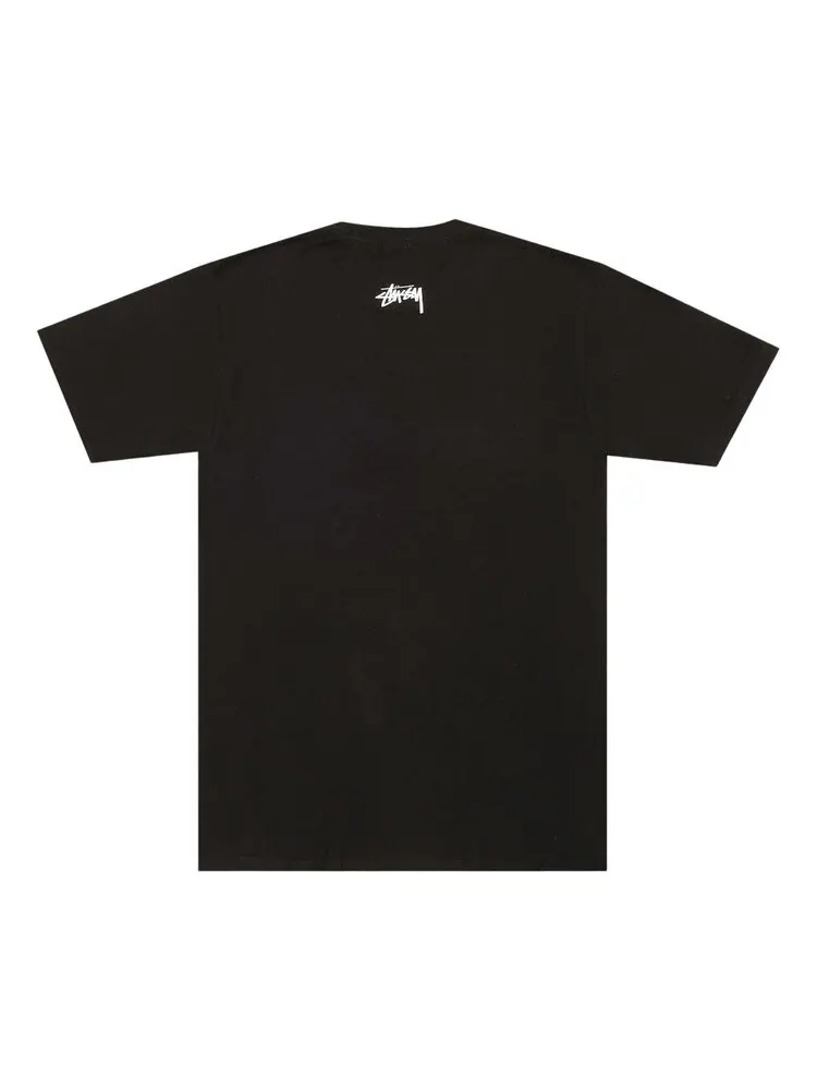 Футболка Stussy +80 'Black' — изображение 2 из 3, черный