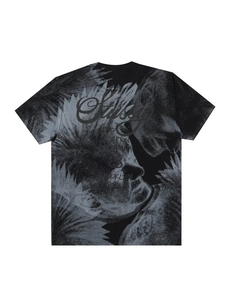 Футболка Stussy Punk Heads 'Black' — изображение 2 из 3, черный