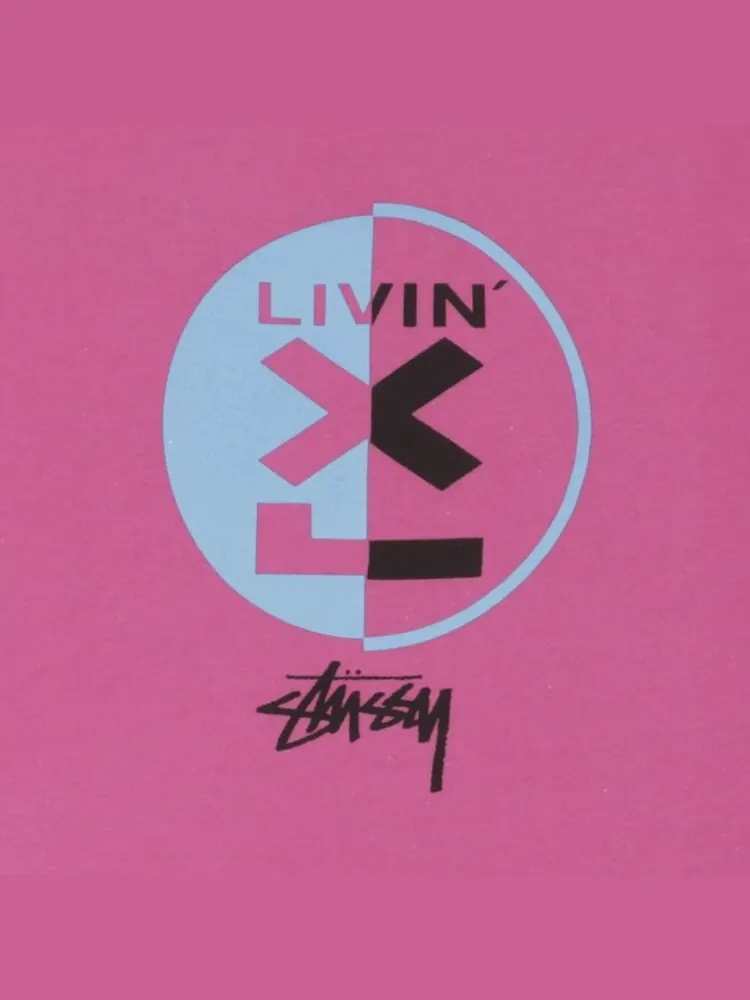 Футболка Stussy Power 'Pink' — изображение 3 из 3, розовый