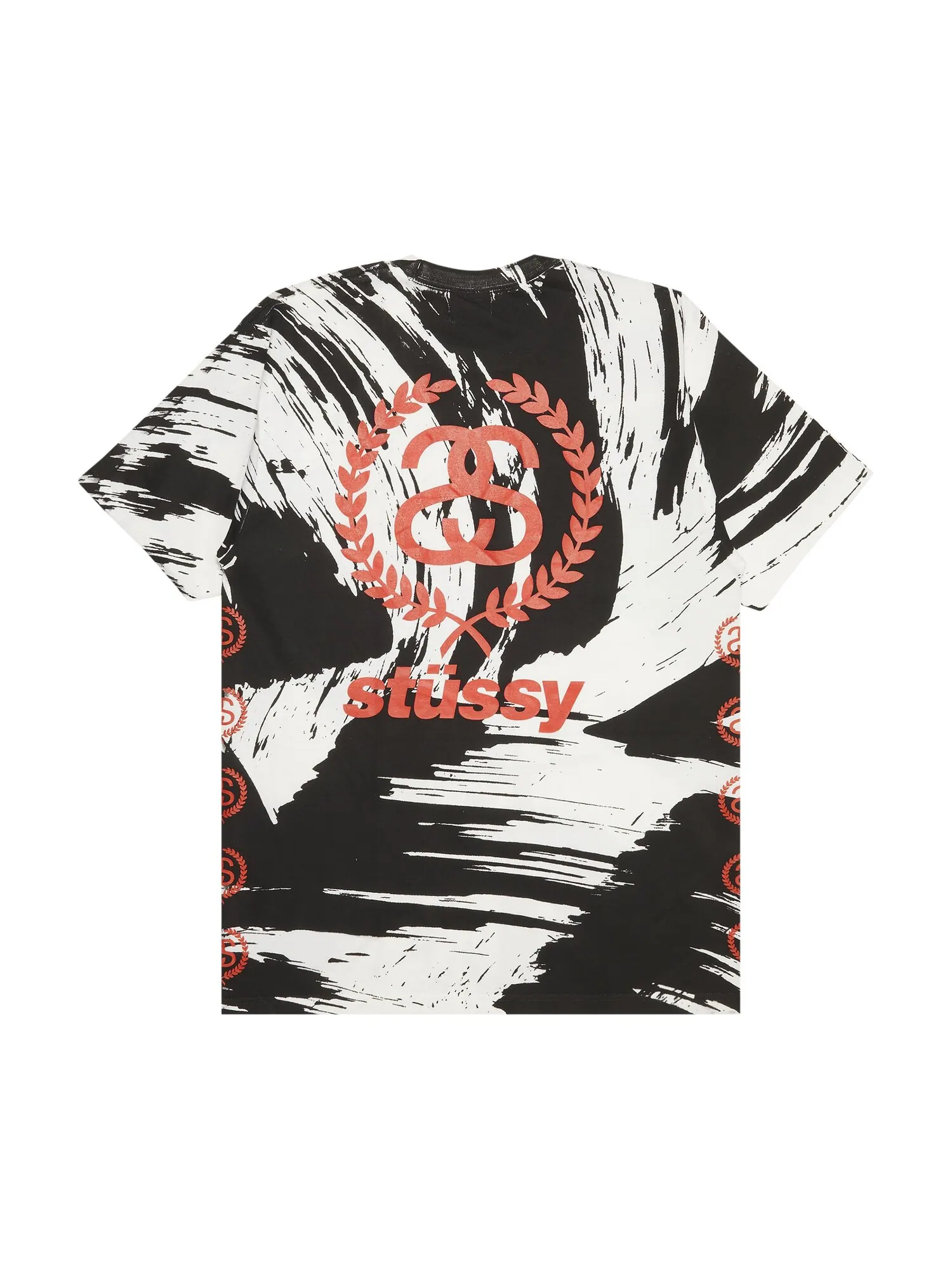 Футболка Stussy с рисунком — изображение 2 из 3, белый