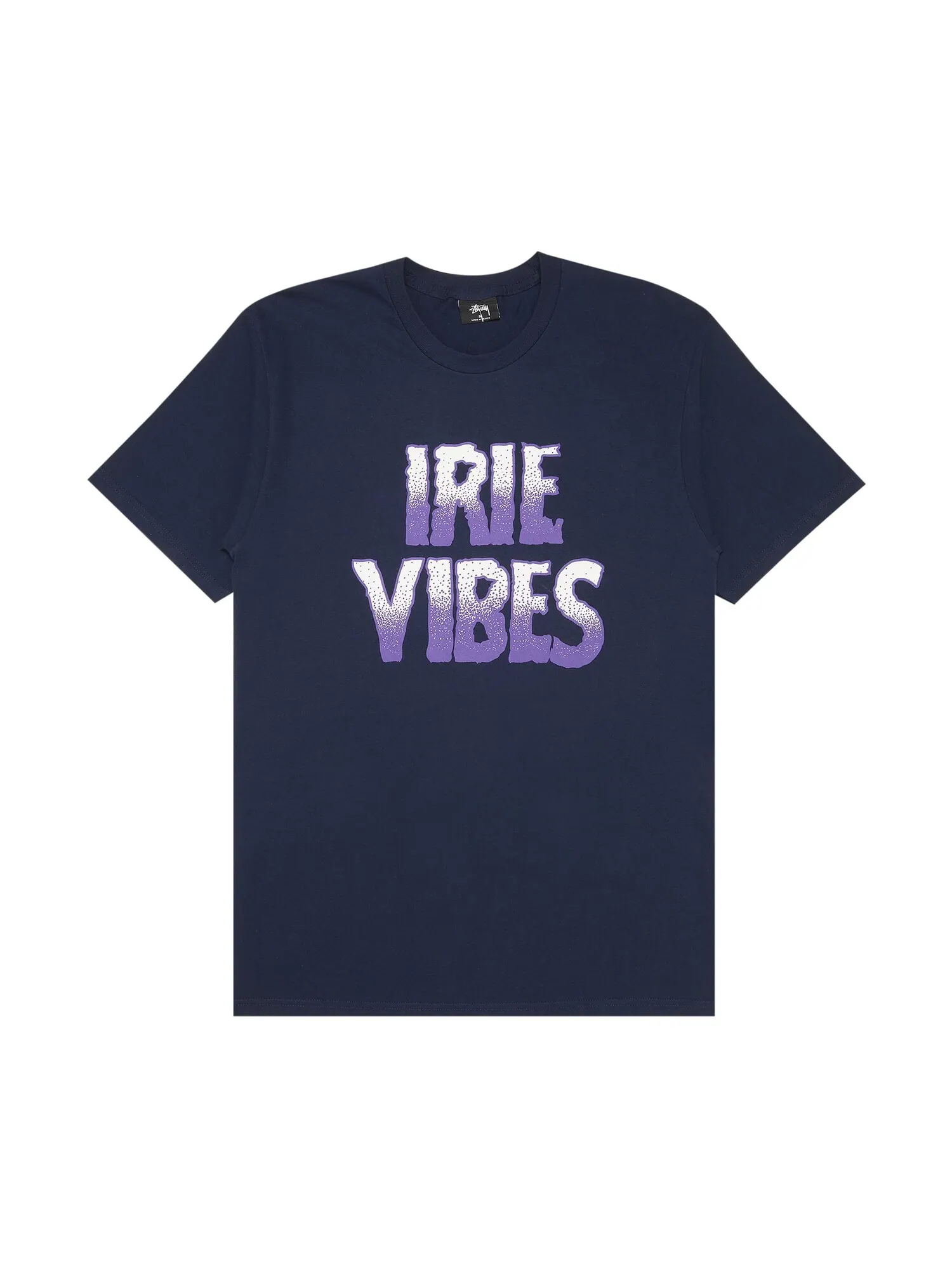 Футболка Stussy Irie Vibes темно-синего цвета