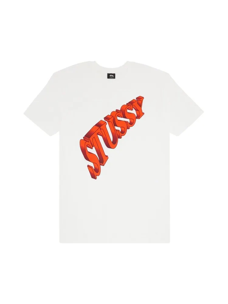 Футболка Stussy Super 'White' — изображение 1 из 3, белый