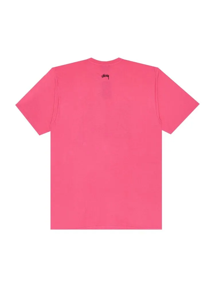 Футболка Stussy Lance 'Pink' — изображение 2 из 3, розовый